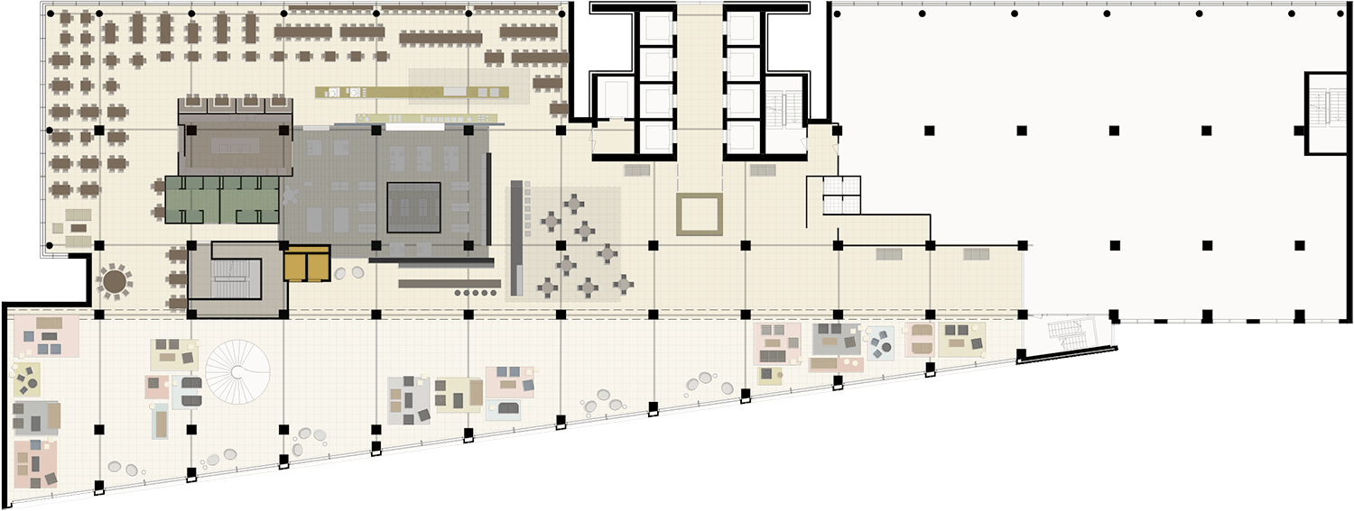 WW Office Building floor plan